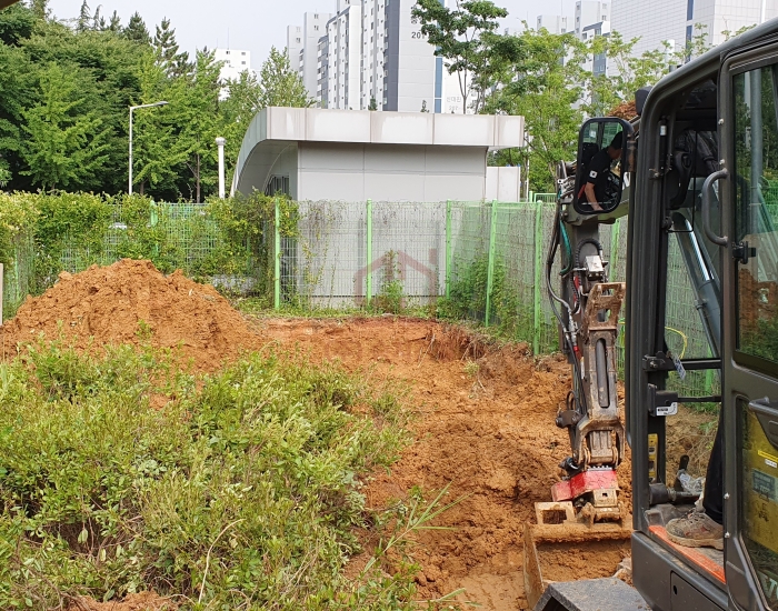 대기측정소 신축 공사 시공 전 대기측정소 신축 공사 시공 전